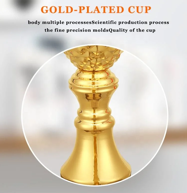 China Yiwu World Cup Trophy Custom Metal Gold Award Trophies