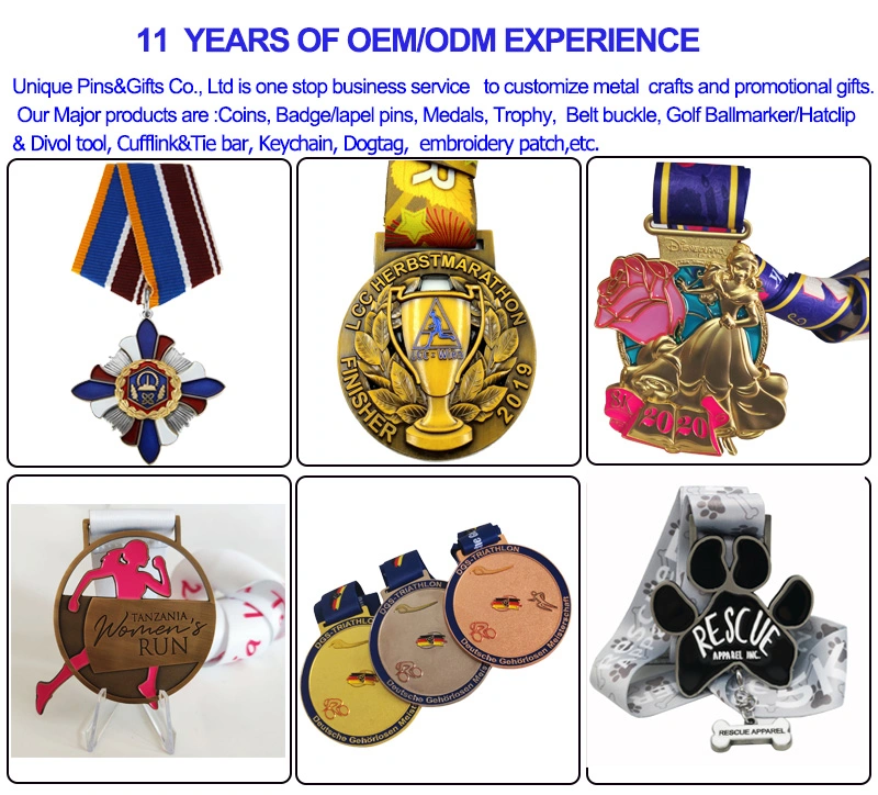 Wholesale 3D Gold/Silver/Copper Sports Medal, Custom Logo Design Award Basketball/Football/Yudo/Swimming Medal