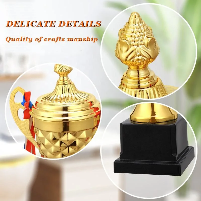 China Yiwu World Cup Trophy Custom Metal Gold Award Trophies