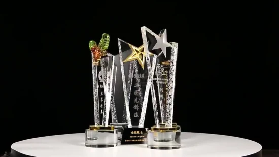 Trofeo de la Copa Mundial de China Yiwu Trofeos de premio de oro de metal personalizado