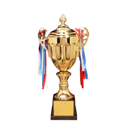 Venta caliente Economía Trofeo Copa Escuela y Clubes Barato Oro Metal Deportes Trofeo